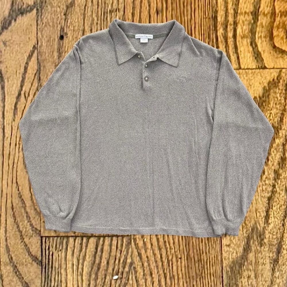 Vintage Michelob Light Beer Long Sleeve Polo Shirt
